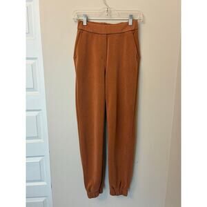 lululemon athletica Rust Brown Track Joggers
